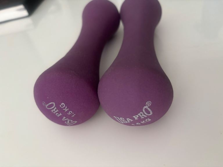 1.5 KG USA Pro dumbbells 