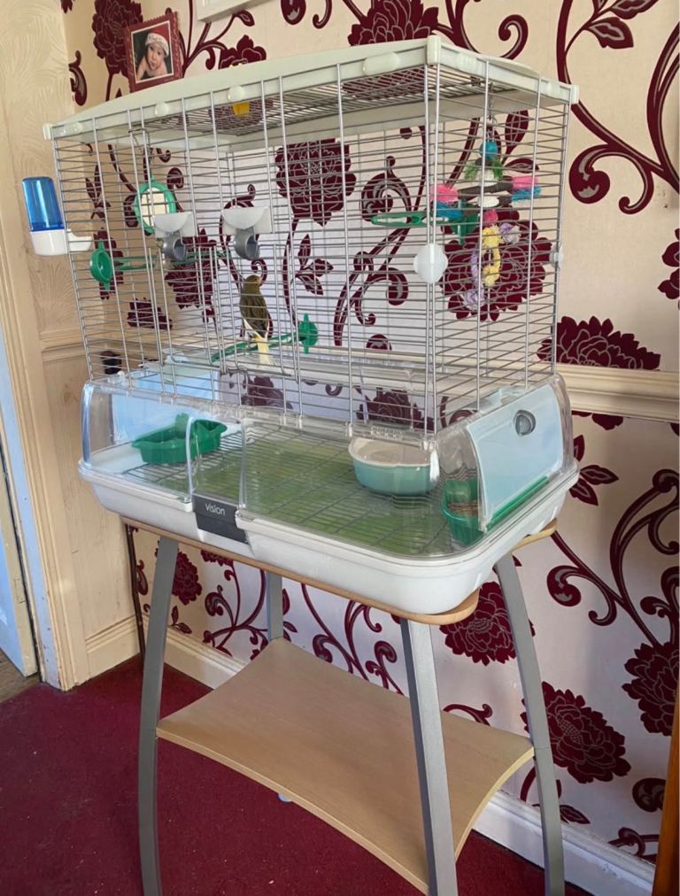 Vision Birdcage and Stand