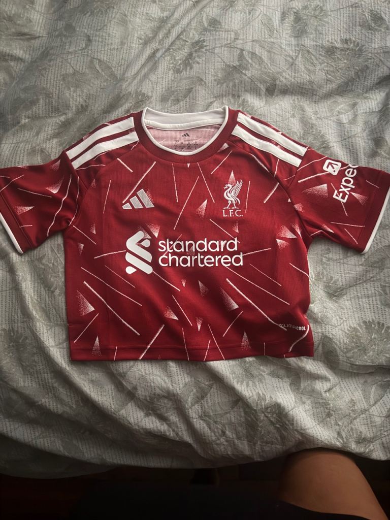 Adidas Liverpool FC Home Jersey WC - Red, New with Tags