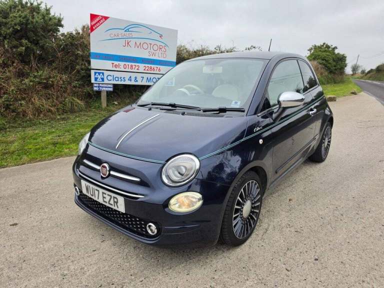 2017 17 FIAT 500 0.9 TWINAIR RIVA HATCHBACK 3DR PETROL MANUAL EURO 6 (S/S) (85 B