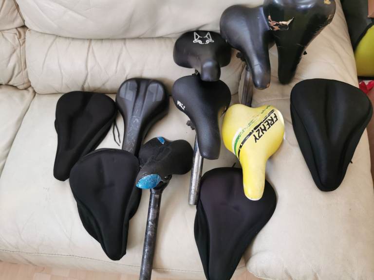 Bike Saddles and Seat Covers – Mixed Condition