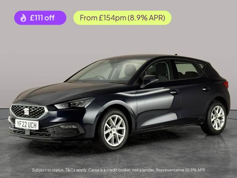 2022 SEAT Leon 1.0 TSI EVO SE 5dr HATCHBACK PETROL Manual