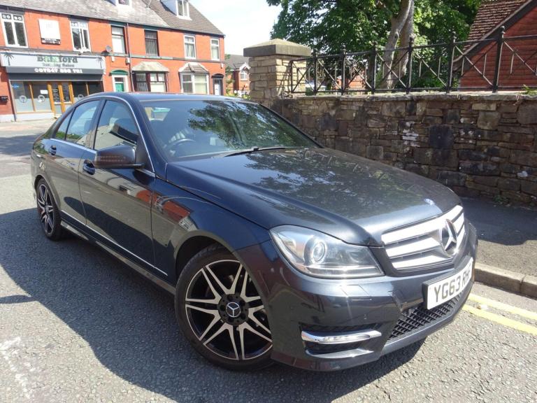 2013 Mercedes-Benz C Class 2.1 C220 CDI AMG Sport Plus G-Tronic+ Euro 5 (s/s) 4dr SALOON Diesel A...