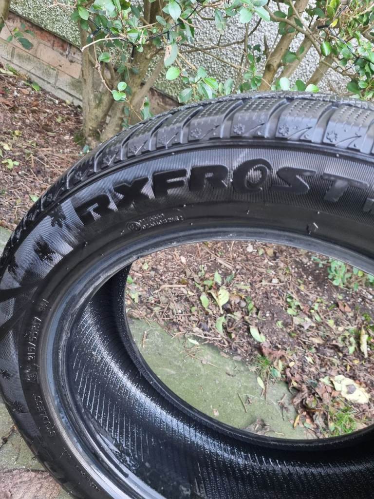 Winter tyres 215 55 17 x2