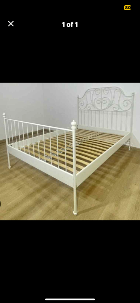 Double Ikea bed frame 