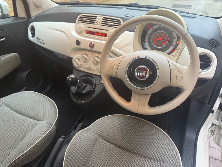 Fiat, 500, Hatchback, 2011, Manual, 875 (cc), 3 doors