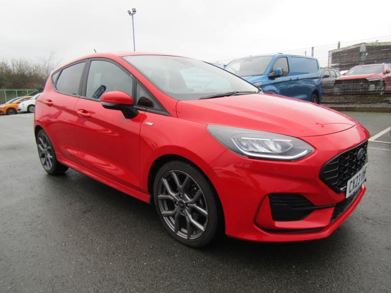 2023 Ford Fiesta 1.0T EcoBoost Hybrid mHEV 125 ST-Line 5dr - 1 Owner / Sat Nav Hatchback Petrol M...