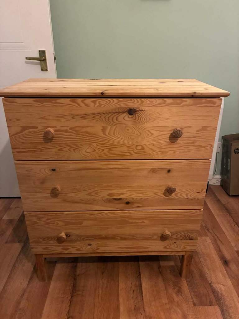 image for Free 3 Drawer Chest