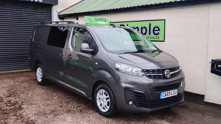 2020 Vauxhall Vivaro 2.0 Turbo D 3100 Sportive Crew Van L2 H1 Euro 6 (s/s) 5dr PANEL VAN Diesel M...