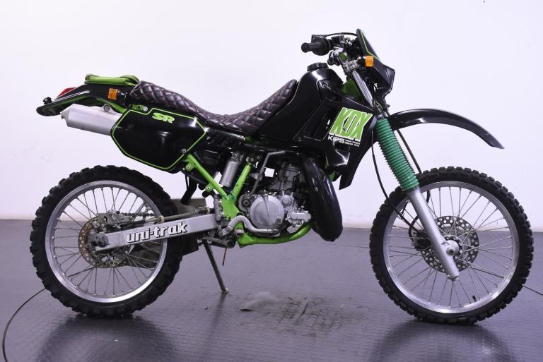 KAWASAKI KDX200 1989 UNREGISTERED JAP IMPORT 2 STROKE DUAL SPORT RUNNING PROJECT