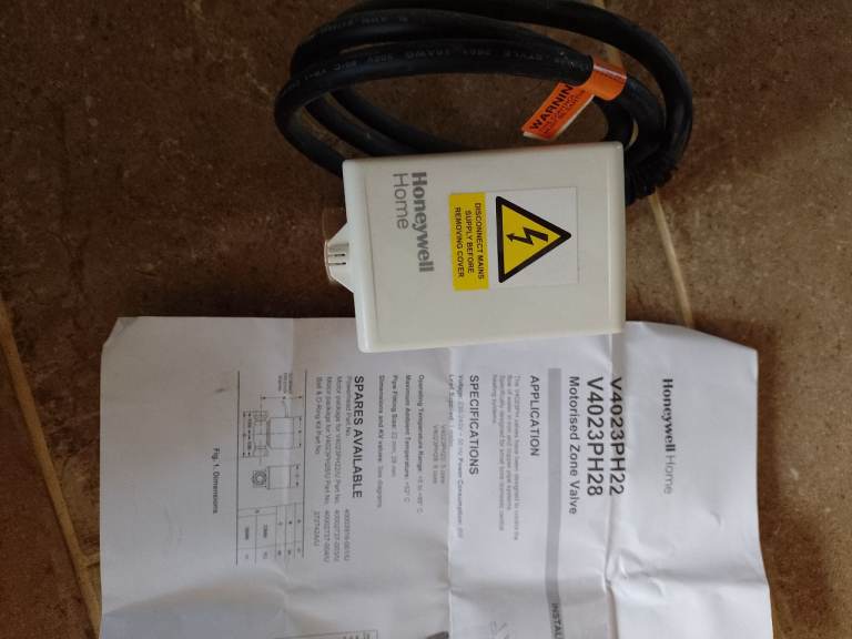 Honeywell zone valve 