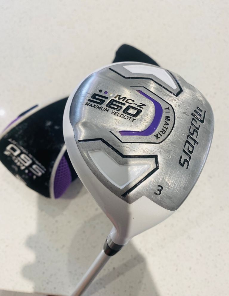  LADIES MASTERS MC-Z 560 titanium 3 WOOD.  R/H   w/ original headcover.