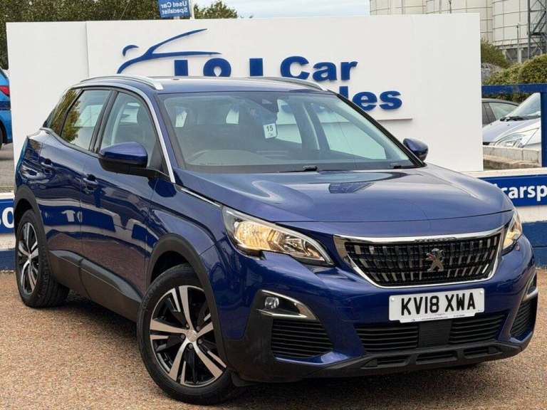 2018 Peugeot 3008 1.2 PureTech Active SUV 5dr Petrol Manual Euro 6 (s/s) (130 ps) HATCHBACK Petro...