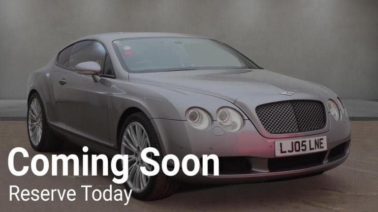 2005 Bentley Continental 6.0 W12 2dr Auto COUPE Petrol Automatic