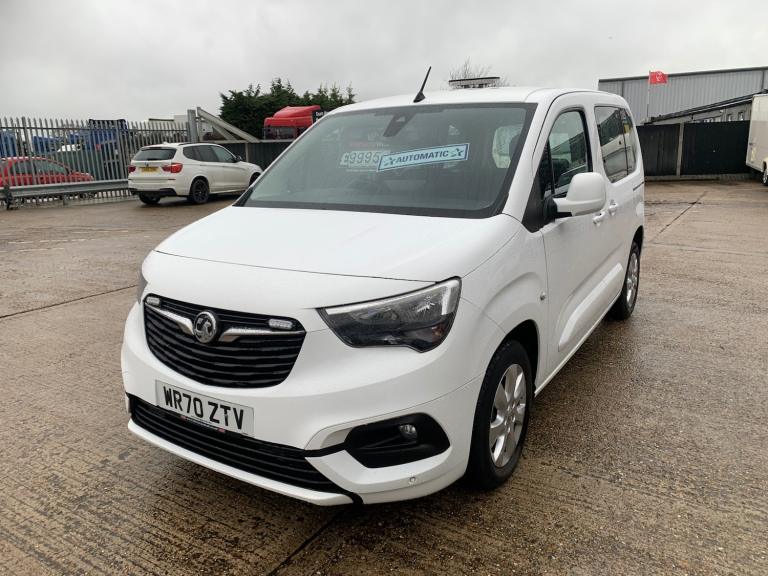 2020 VAUXHALL COMBO LIFE 1.5 TURBO D 130 ENERGY AUTOMATIC 5 SEATER MPV CREW VAN