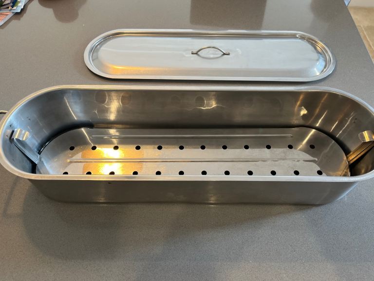 Fish poacher kettle stainless steel