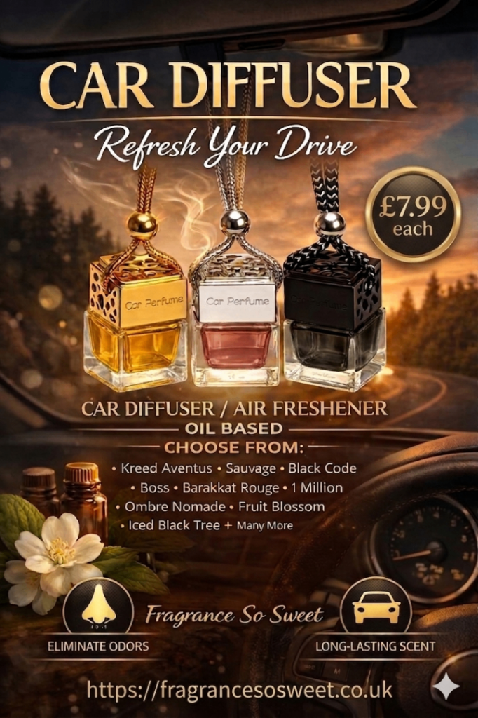 Oud car air freshener diffuser oil based.
