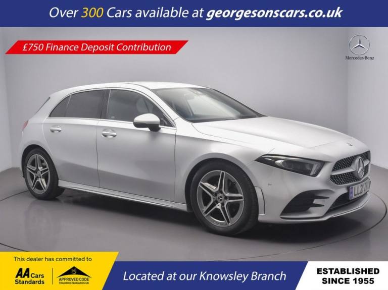 2021 Mercedes-Benz A-Class 1.3 A180 AMG Line (Executive) Hatchback 5dr Petrol 7G-DCT Euro 6 (s/s)...