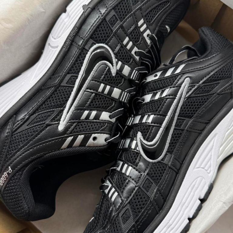 P 6000 black white mtlc silver
