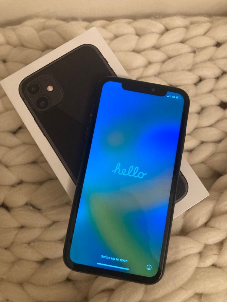 Apple iPhone 11 (Black) – Good Condition, with Box