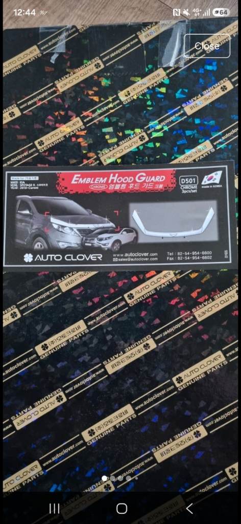 Kia Sportage Bonnet protector 