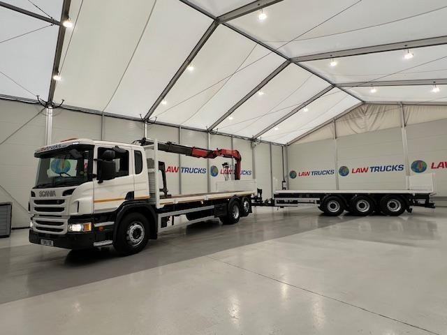 Scania  P320 6x2 Rear Lift Brick Grab Drawbar Manual