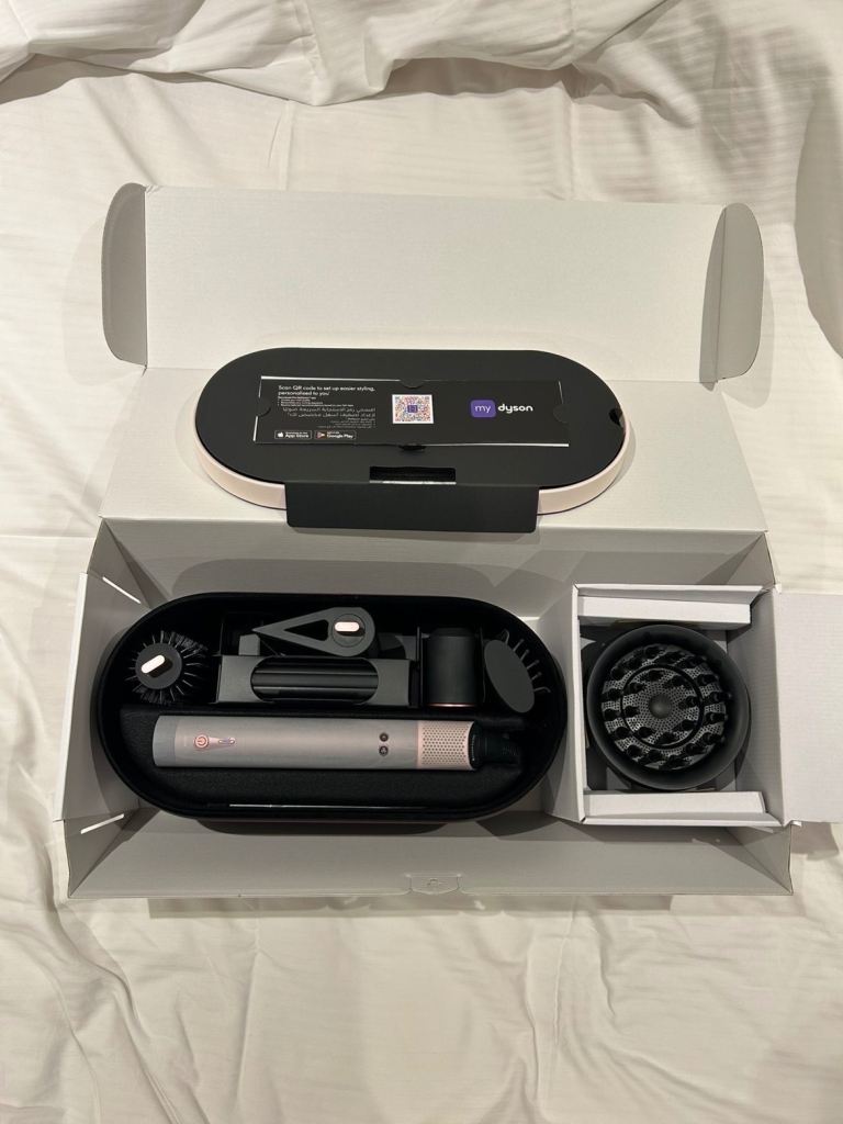 Dyson Airwrap Co-anda 2xM multi-styler and dryer with Diffuser (Jasper plum)