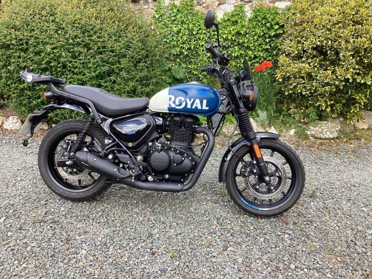 Royal Enfield Hunter 350 upgraded with Kent camshaft, DNA air filter, low mileage