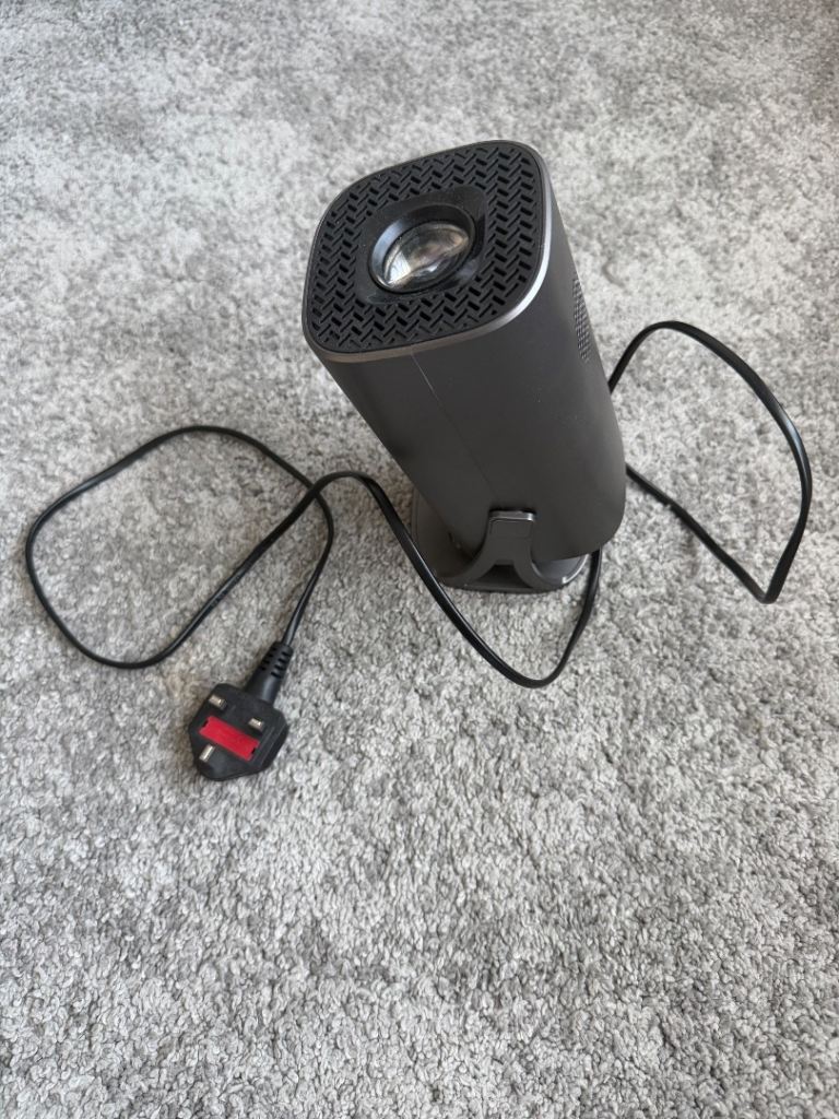 Portable Projector with Remote and Power Cable – Good Condition