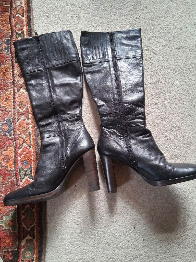 Bronx knee high boots 