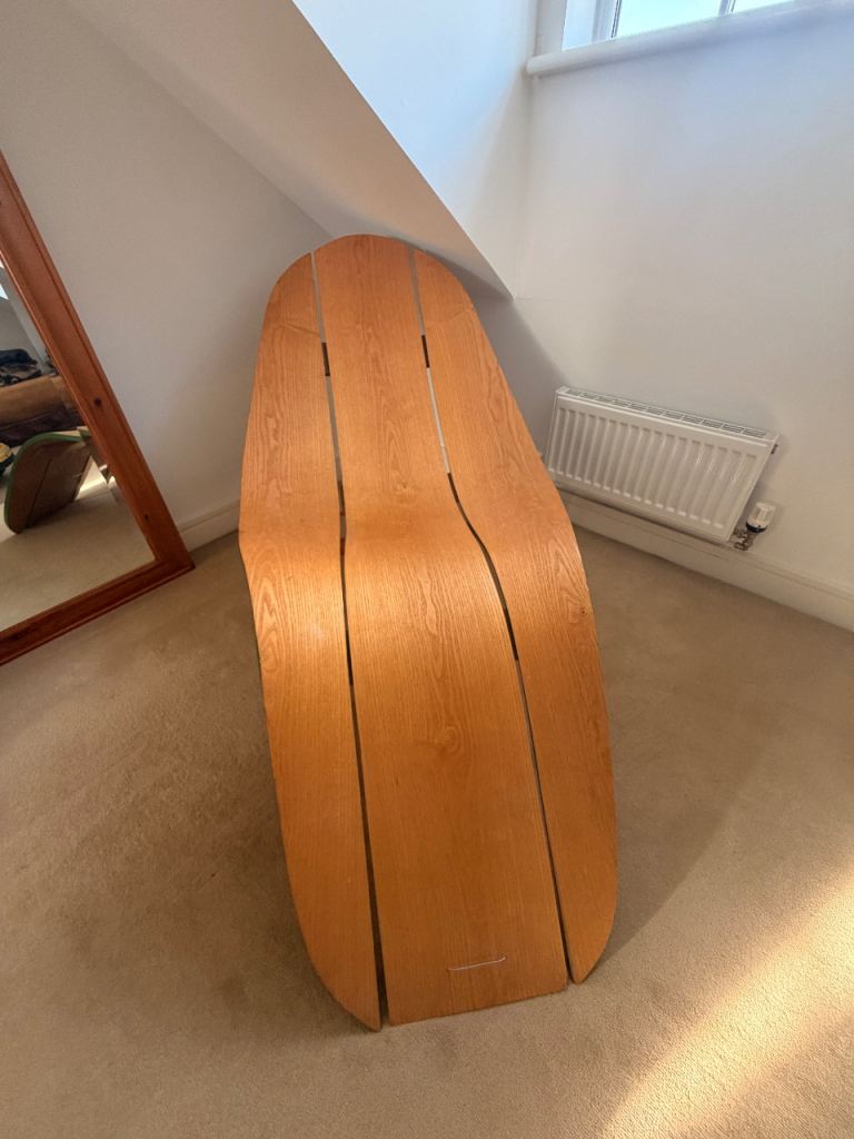 Bespoke Sculptural Wooden Chaise Longue / Statement Designer Chair