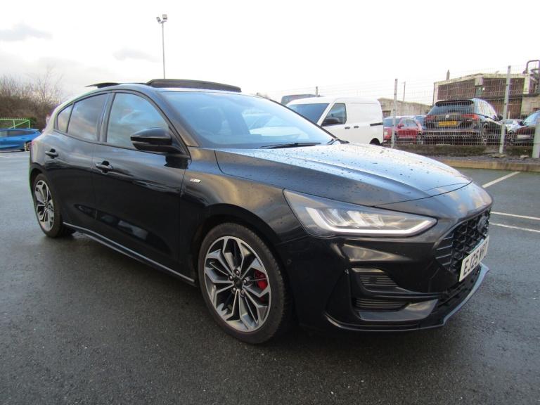2025 Ford Focus 1.0T EcoBoost Hybrid mHEV 155 ST-Line X 5dr Auto - Glass Pan Roof  Hatchback Petr...