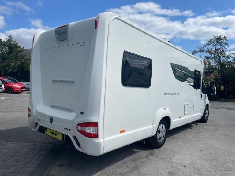Swift Bessacarr 494 4 berth 4 belt rear fixed bed, dinette conversion motorhome