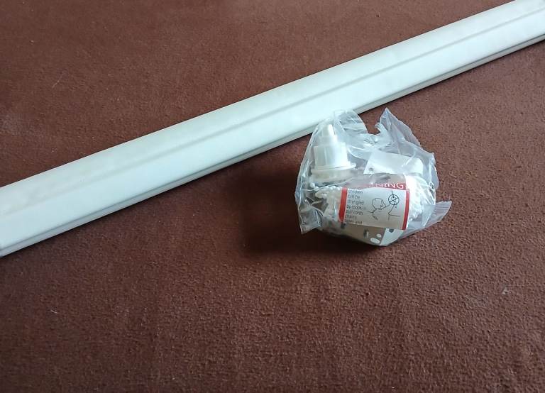 Blackout Roller Blind, Vanilla Cream colour