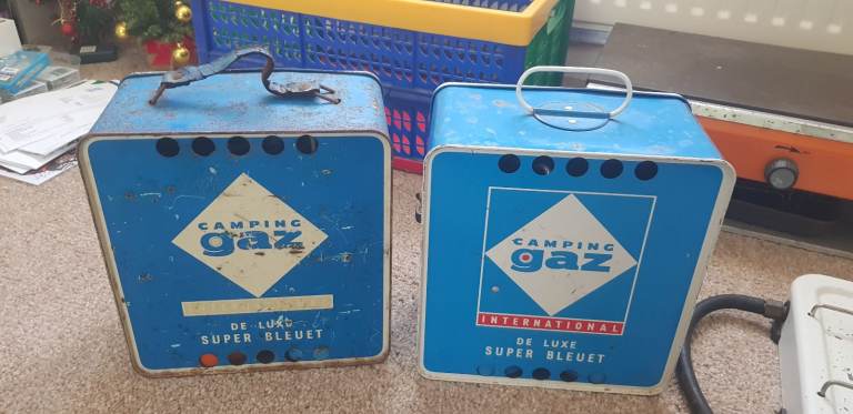 Vintage camping gas burner  (two)