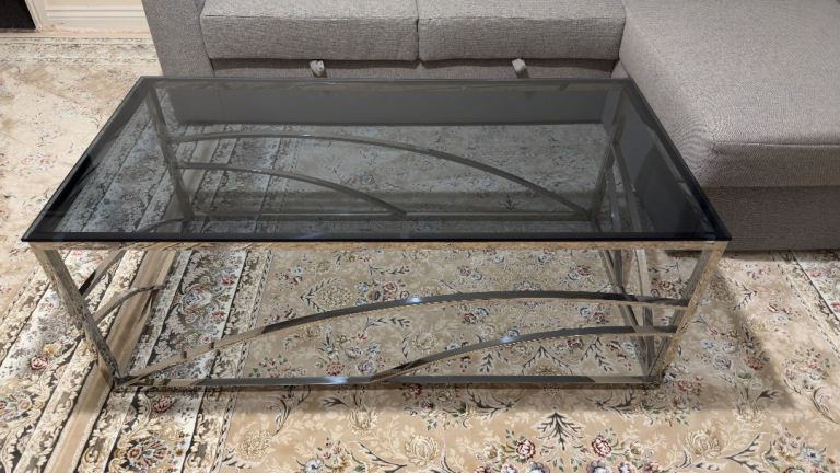 Modern Glass Coffee table (1200x600 mm) 