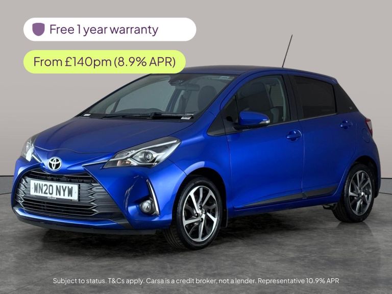 2020 Toyota Yaris 1.5 VVT-i Y20 5dr [Bi-tone] HATCHBACK PETROL Manual
