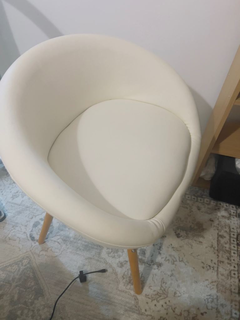 Cream chair