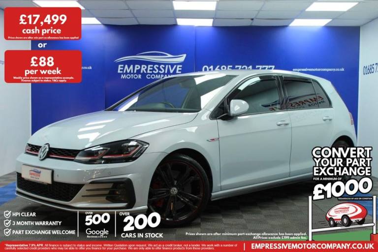 2019 Volkswagen Golf 2.0 TSI GTI Performance Hatchback 5dr Petrol Manual Euro 6 (s/s) (245 ps) Ha...