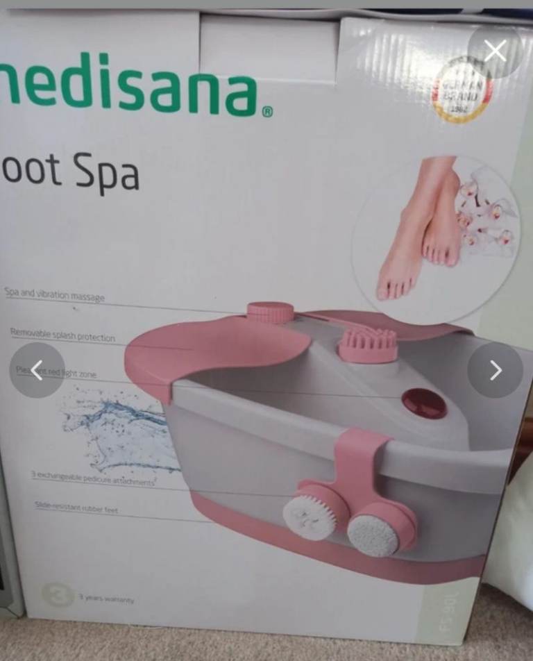 Medisana foot spa massager