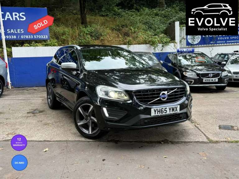 2015 Volvo XC60 2.4 D5 R-Design Lux Nav SUV 5dr Diesel Auto AWD Euro 6 (s/s) (220 ps) SUV Diesel ...