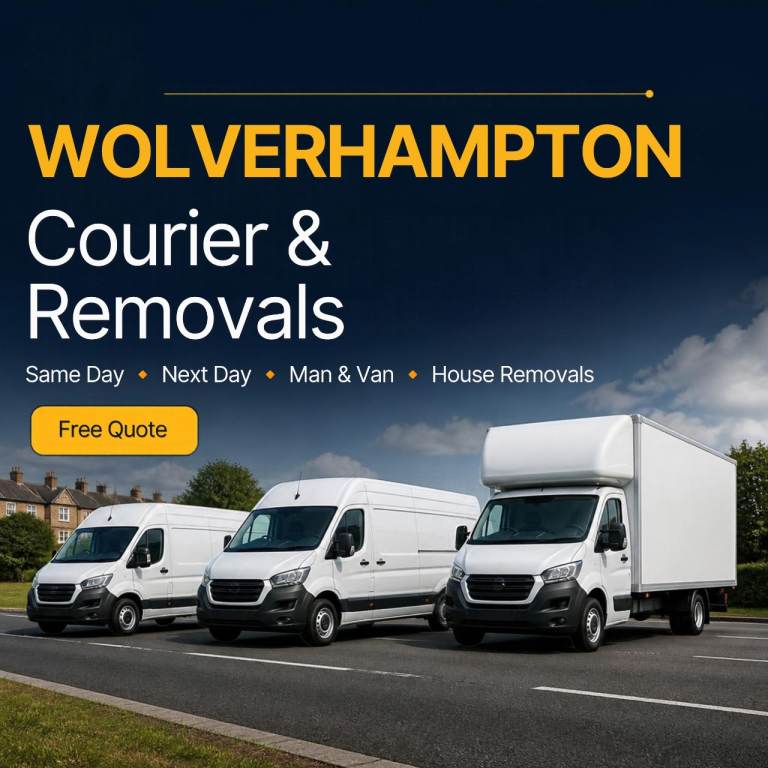 Wolverhampton - Man and Van, House Removals & Same Day Courier