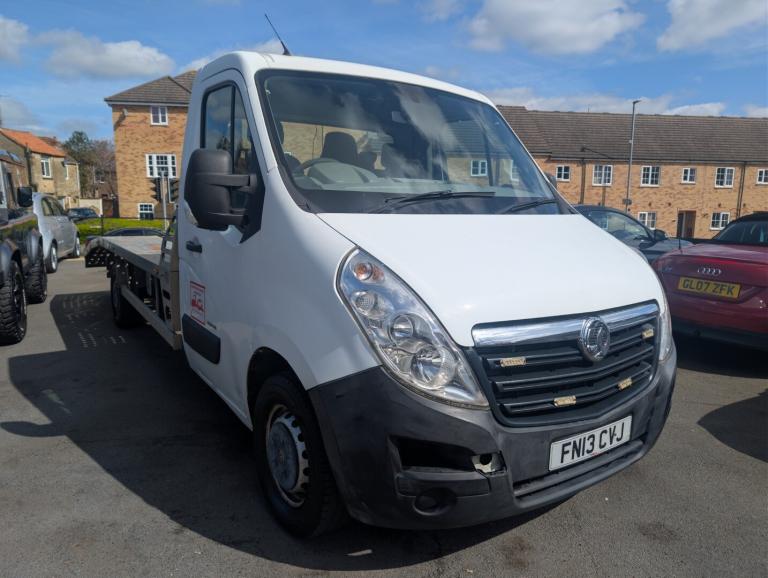 2013 Vauxhall Movano 2.3 CDTI H1 Chassis Cab 125ps Recovery Truck CHASSIS CAB Diesel Manual