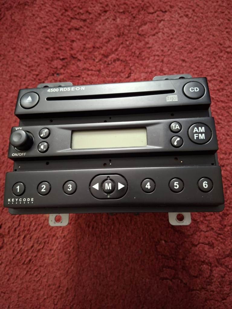 Ford Stereo 4500 RDS E.O.N Good Condition Full working Order with Code.