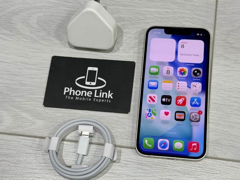 📱White Apple iPhone 13 Mini 128GB Unlocked All Networks + Warranty 🍎 - P1552