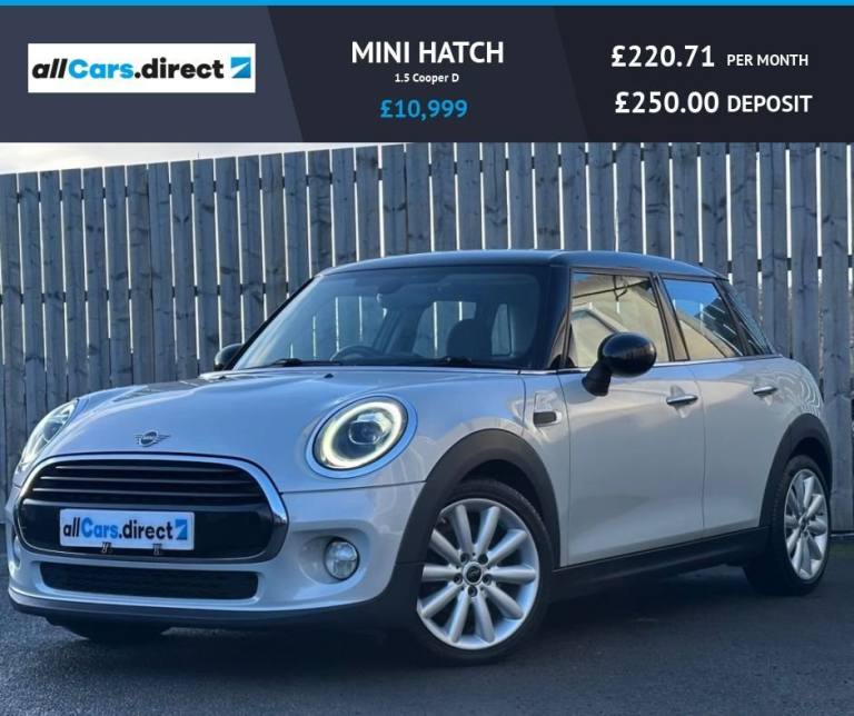 2018 MINI Hatch 1.5 Cooper D II 5dr Step Auto HATCHBACK DIESEL Automatic