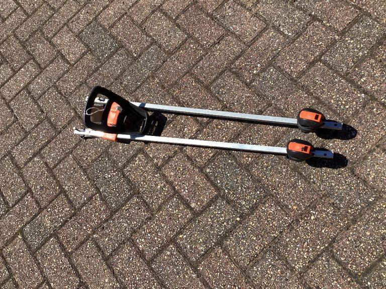 Bike Carrier Bars for Car Roof Rack – Good Condition