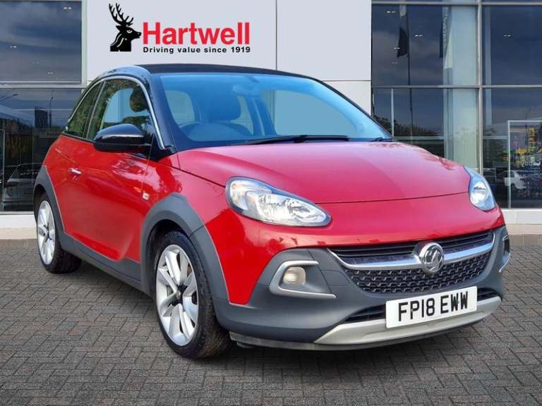 2018 Vauxhall ADAM 1.2i ROCKS AIR Hatchback 3dr Petrol Manual Euro 6 (70 ps) Manual Hatchback Pet...
