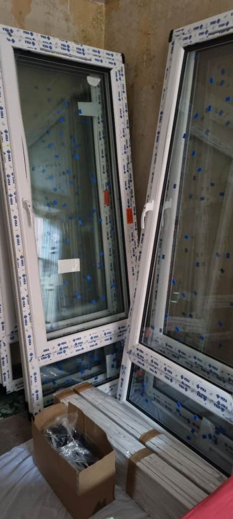 8 x New Tilt and Turn Veka Double Glazed Windows