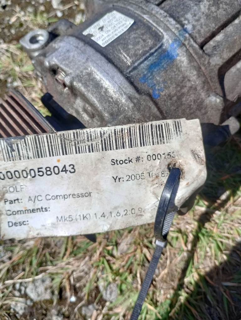 VW golf GTi air con compressor pump 